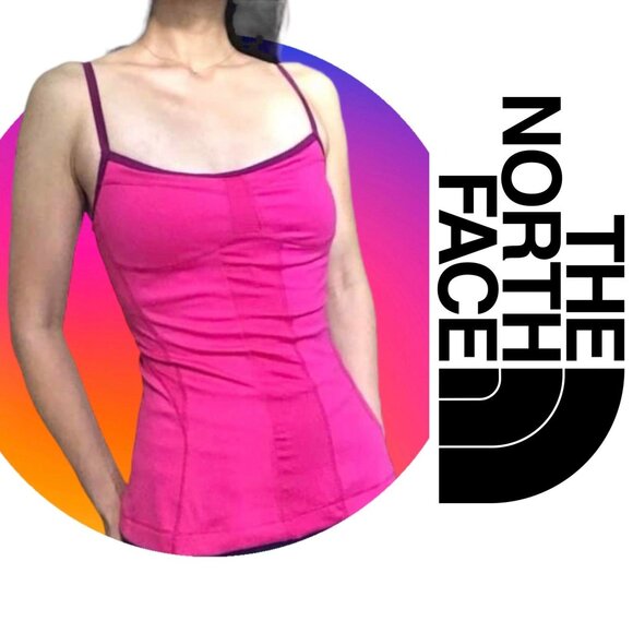 The North Face | Hot Pink Vaporwick Cami Workout Tank Top | Size Large - Picture 1 of 13